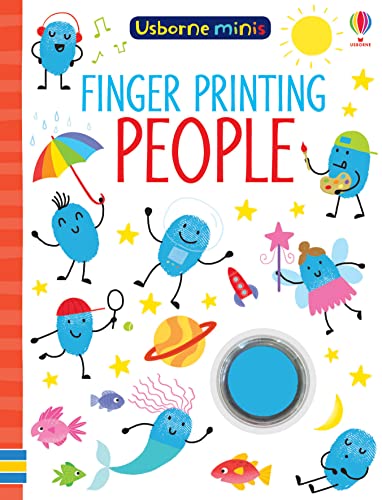 Finger Printing People (Usborne Minis)